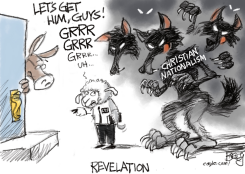 MORMONS AND CHRISTIANS  by Pat Bagley