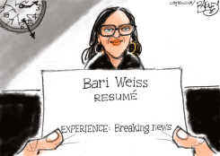BARI WEISS NEWS by Pat Bagley