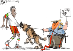 TRUMP’S WORLD CUP by Pat Bagley