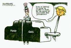 IRAN WAR AND CONSUMERS by Jimmy Margulies