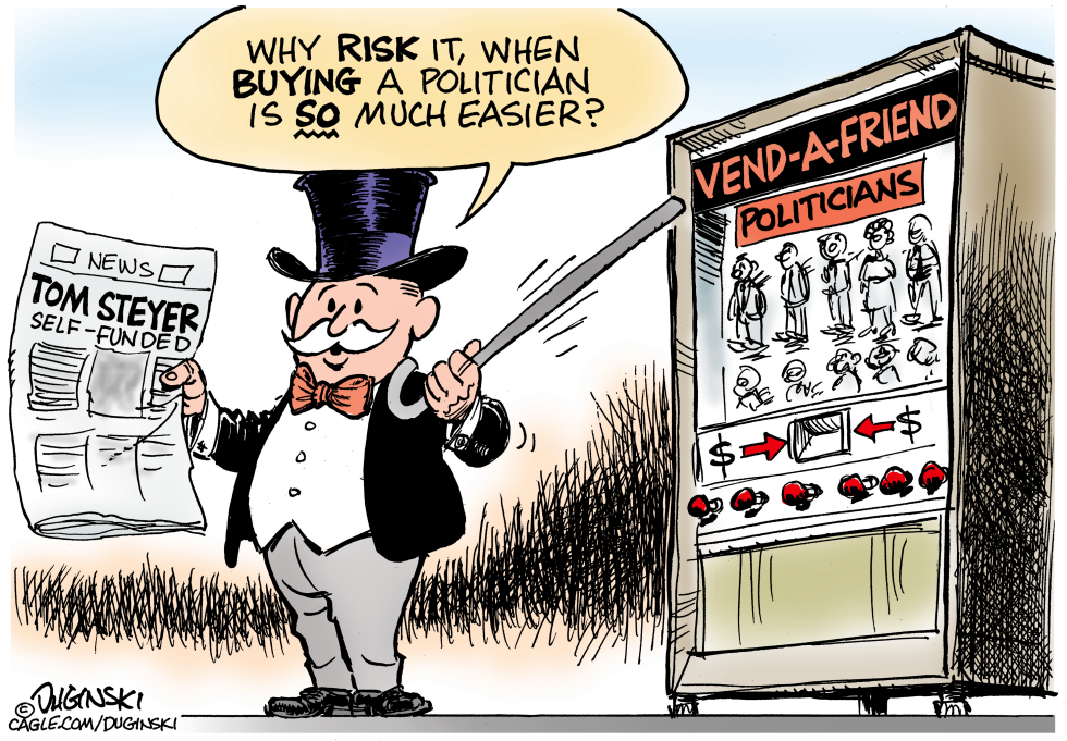 Money shapes political campaigns