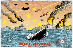 IT'S NOT A WAR  OR IS IT by Monte Wolverton