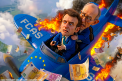 GERMANY AND FRANCE DROP JOINT FIGHTER JET PROJECT by Bart van Leeuwen