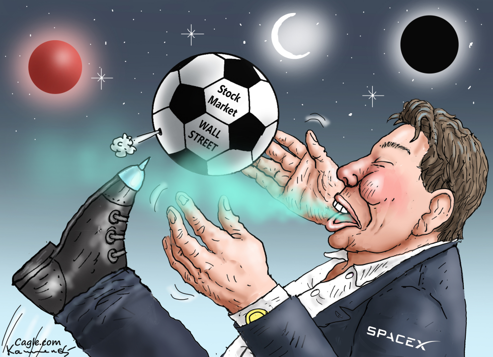 MUSK AT THE WALL STREET