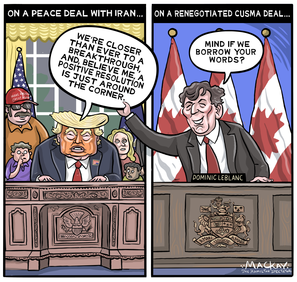 Canada borrows optimistic Trump rhetoric
