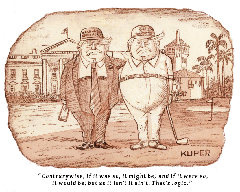 Trump's Pretzel Logic