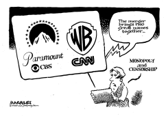 PARAMOOUNT WARNER BROTHERS MERGER by Jimmy Margulies