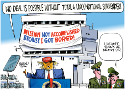 UNCONDITIONAL SURRENDER by Dave Whamond