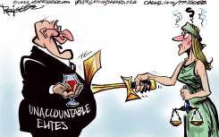 WEALTHY JUSTICE by Milt Priggee