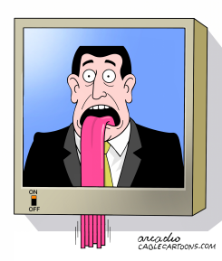 LYING POLITICAL TONGUES by Arcadio Esquivel