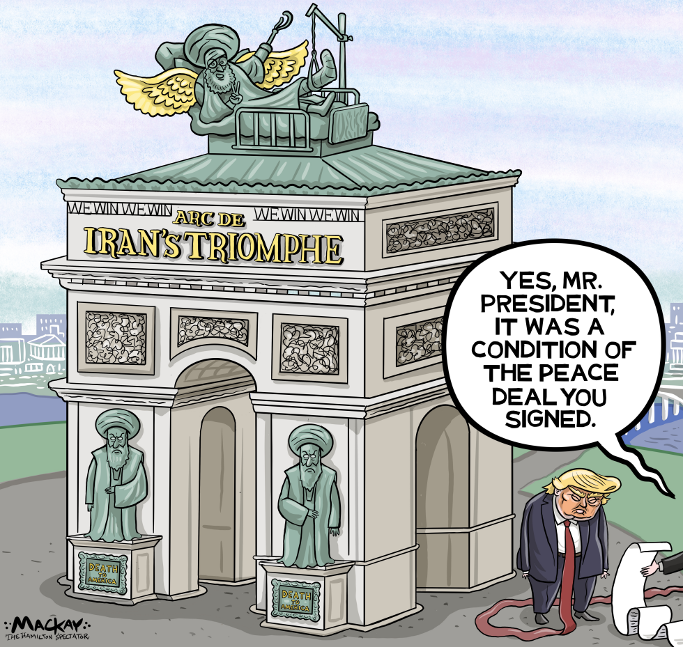 Trump Accepts Iranian Arch Conditions in Peace Deal