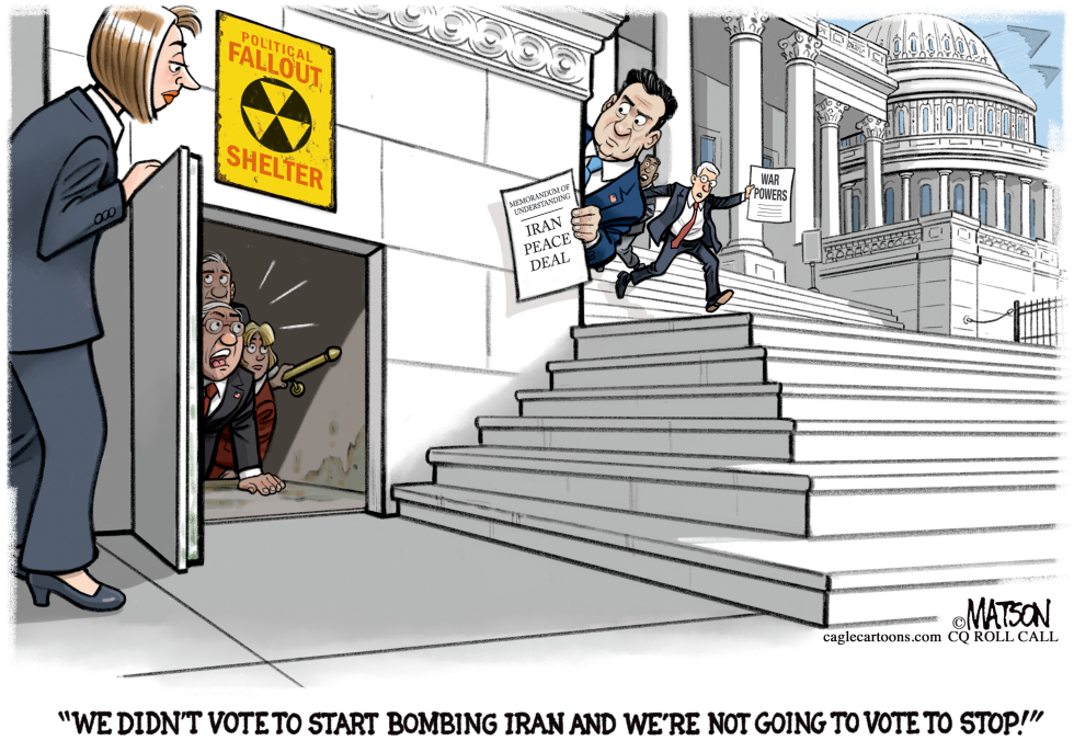Iran War Political Fallout Shelter