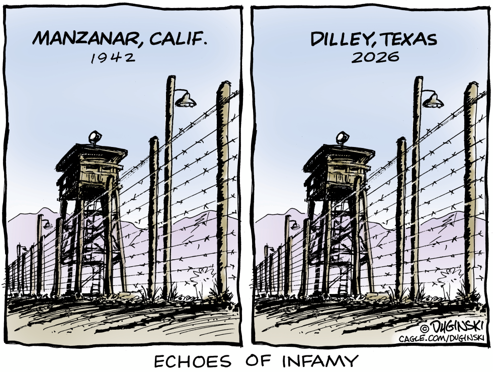 A shameful history is repeated