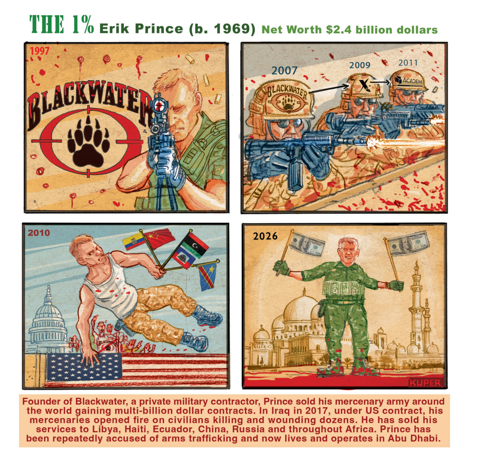 Erik Prince Blackwater and his Mercenary Armies