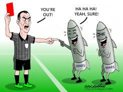 THE DIFFICULT ART OF GETTING RID OF WAR by Arcadio Esquivel