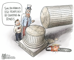 AMERICA 250 by Adam Zyglis