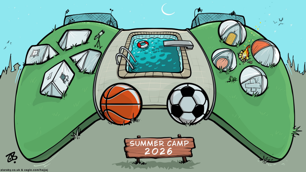 Summer Camp Games Kids Playstation Controller Wood