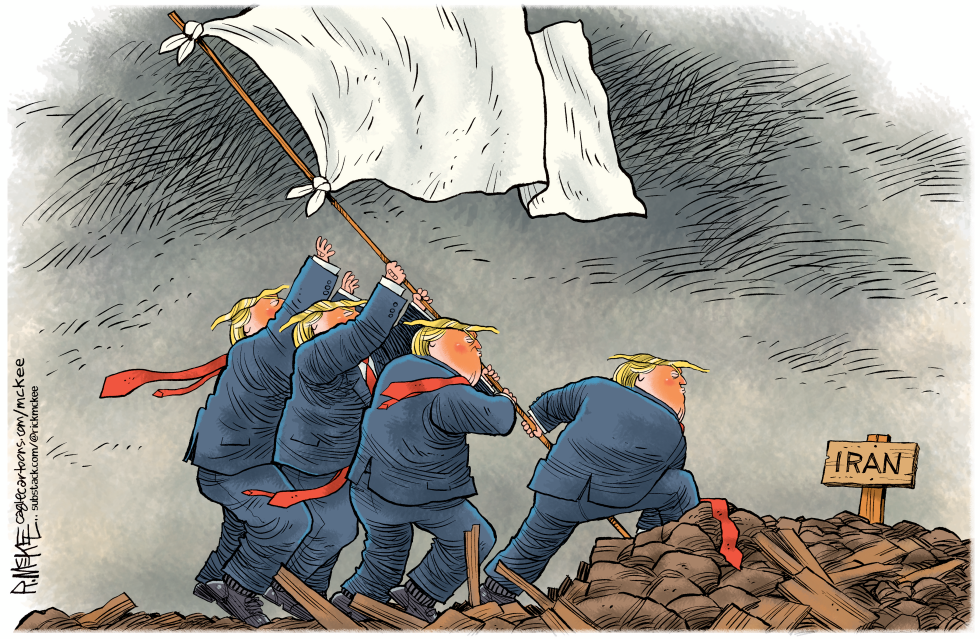 Trump Surrenders To Iran