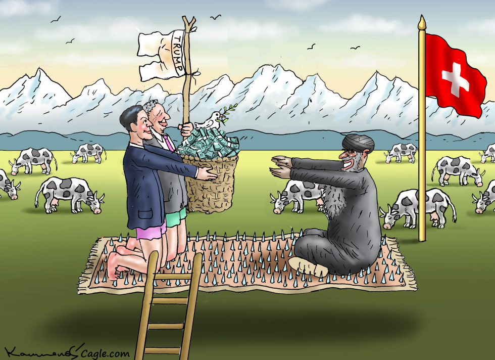 WITKOFF AND KUSHNER IN SWITZERLAND