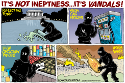 IT'S ALL THE FAULT OF VANDALS by Monte Wolverton