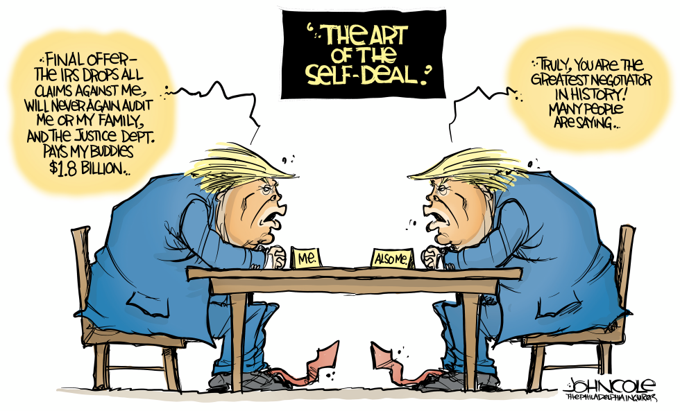 Trump's art of the self-deal