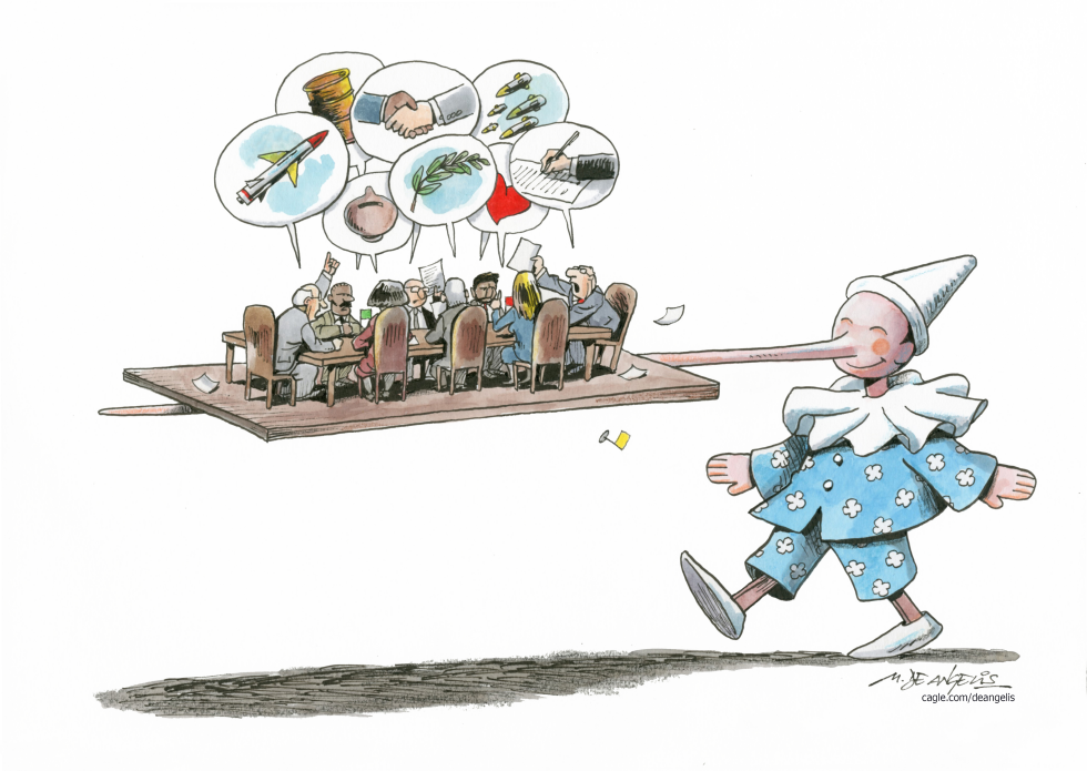 PINOCCHIO STYLE, THE TABLE OF NEGOTIATIONS