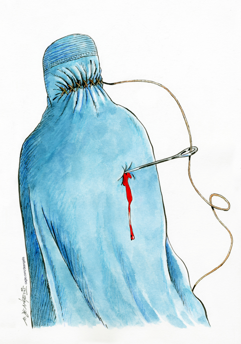 NO RIGHTS AND WORDS FOR THE WOMEN IN AFGHANISTAN