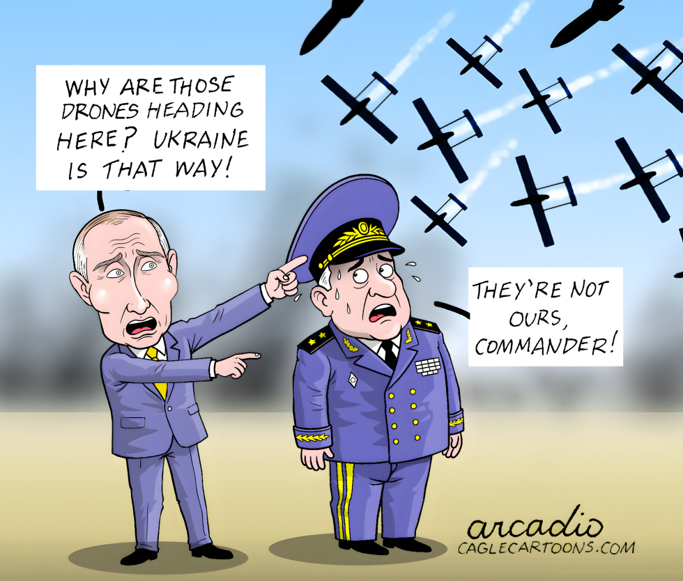 Ukrainian Drones Over Moscow