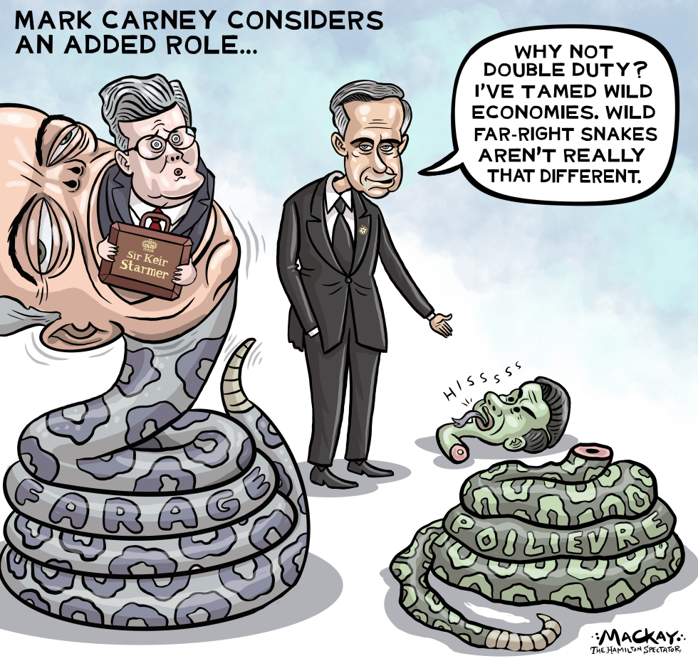 Mark Carney considers becoming UK PM