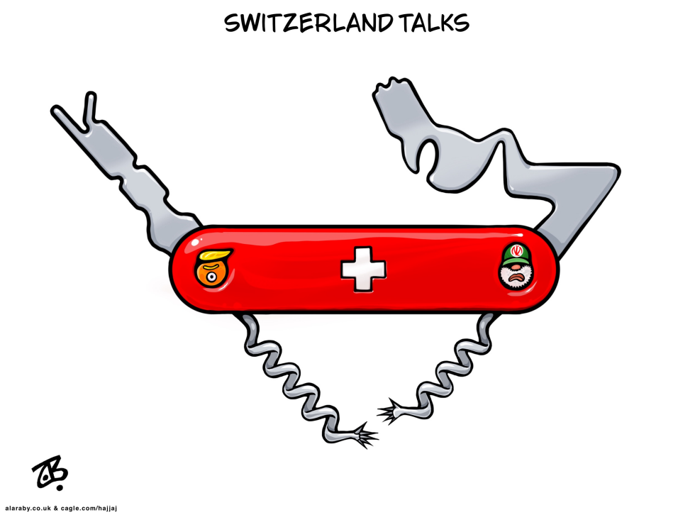 Swiss Knife Trump Hormuz Strait Negotiation Iran