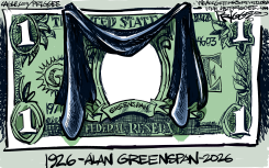 GREENSPAN OBIT by Milt Priggee