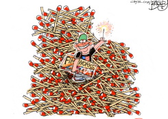 UTAH FIRES by Pat Bagley
