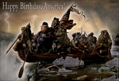 CROSSING THE DELAWARE by Sean Delonas