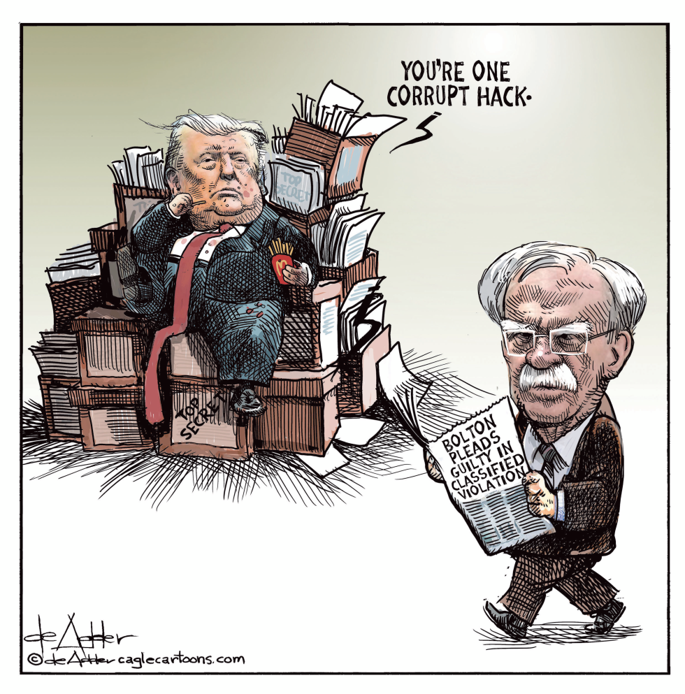 President Trump says Bolton is corrupt