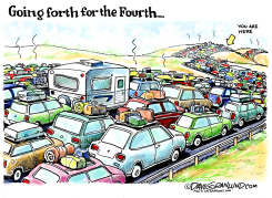 JULY 4TH REFRESHER COURSE by Dave Granlund