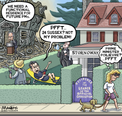 PIERRE POILEVRE WILL NEVER LIVE AT 24 SUSSEX DRIVE by Graeme MacKay