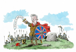 SIR STARMER FROM EXCALIBUR TO EXCA-LABOUR by Marco De Angelis