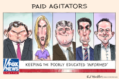 FOX NEWS PAID AGITATORS by Ed Wexler