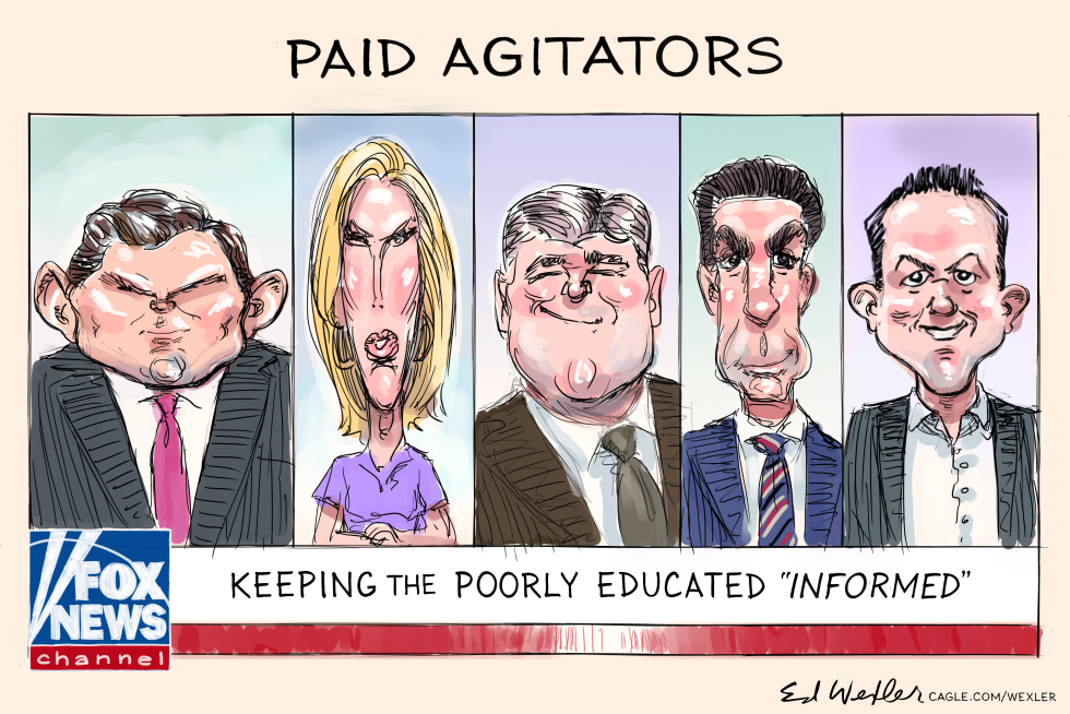 Fox News Paid Agitators