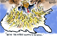 HOTTEST COUNTRY by Milt Priggee