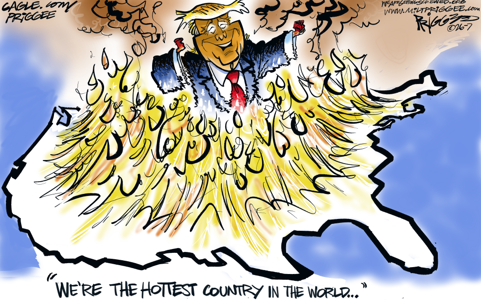 Hottest Country.....