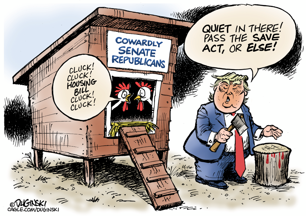 Trump\'s obsession with the SAVE Act