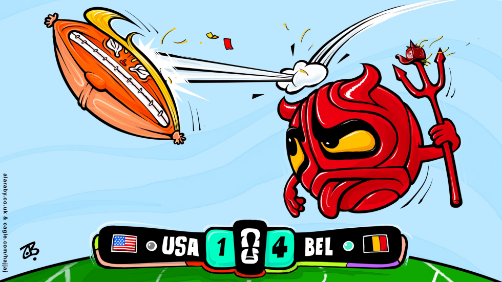 US Knocked Out World Cup by Belgium Red Devils Mag