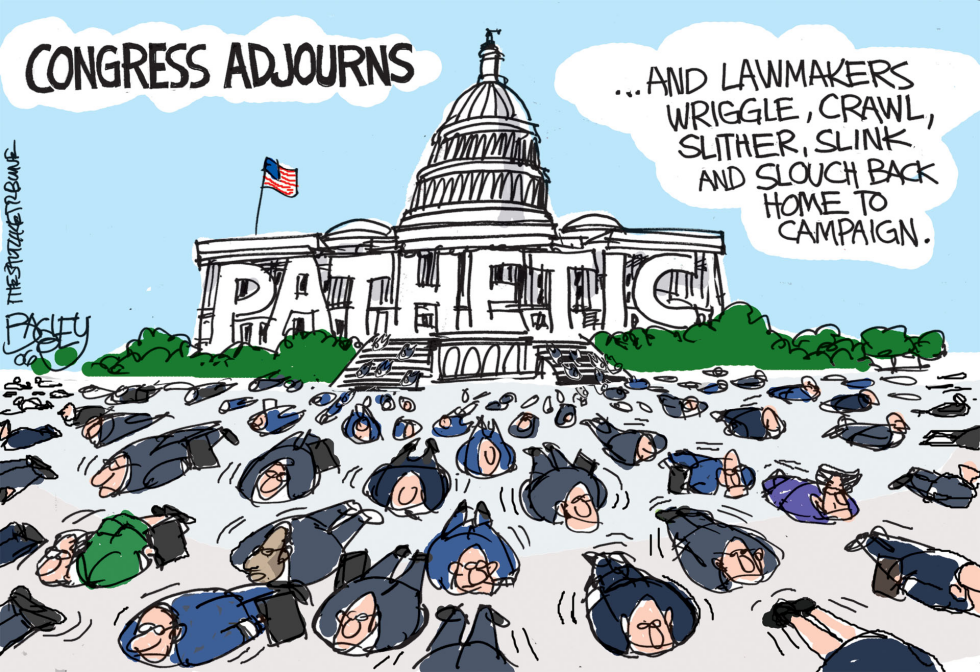  SCUM-SUCKING CONGRESS by Pat Bagley