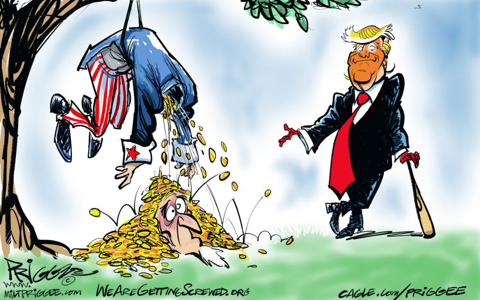 Trump's personal piggy bank