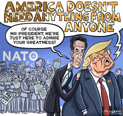 NATO ALLIES MAKE DEALS WITHOUT TRUMP  by Graeme MacKay