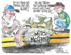 HOW IS MITCH MCCONNELL FEELING by John Darkow