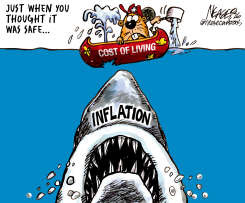 INFLATION UP by Steve Nease