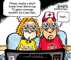 WORLD CUP TV by Steve Nease