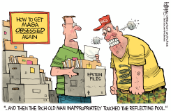 062326 MAGA EPSTEIN REFLECTING POOL ANGER by Rick McKee